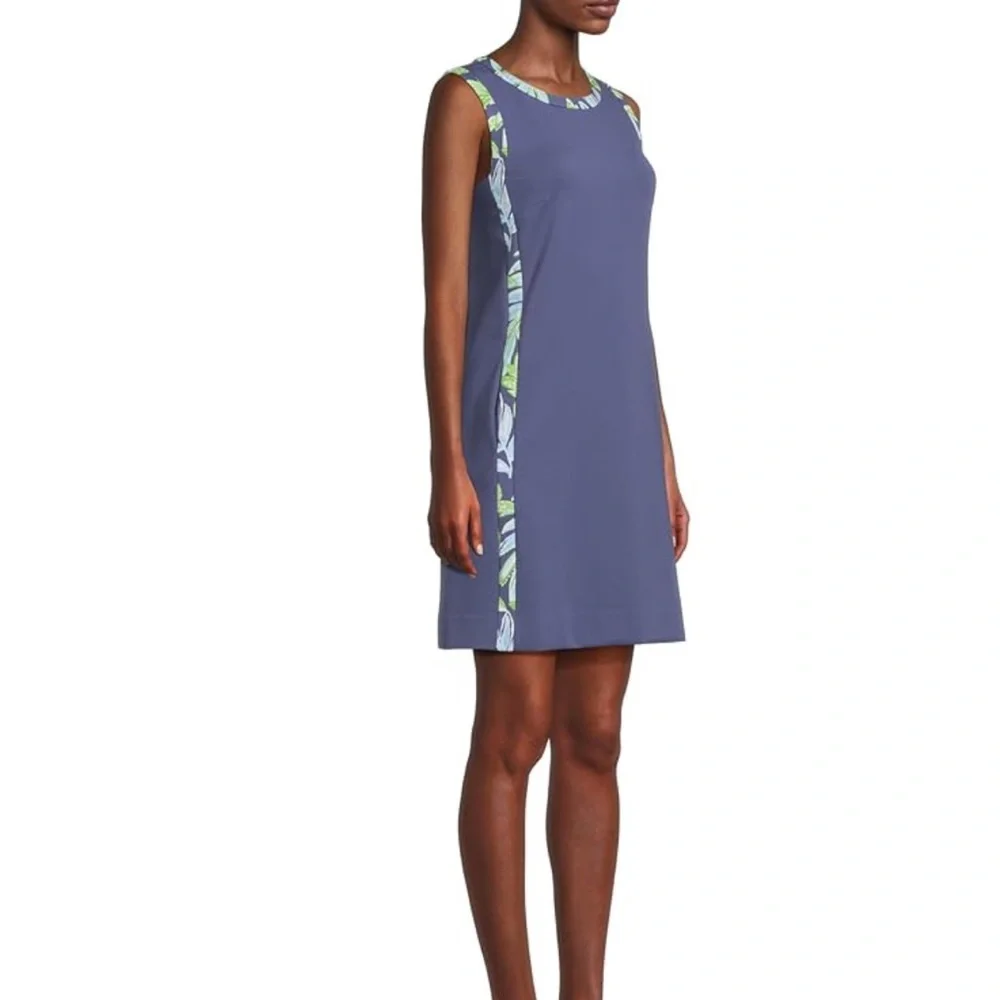 (NWT $178) Lilly Pulitzer Mena Shift Dress in Navy Size 4